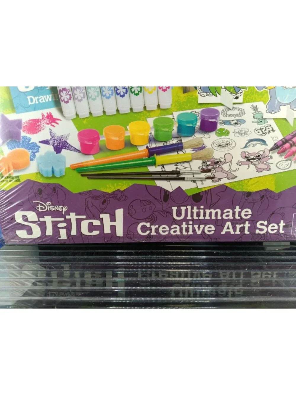 Disney Stitch Ultimate Creative Art Set Cra-Z-Art 70+ Pieces